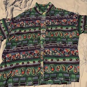 Large button down oversized “dads style” shirt!